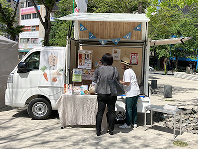 Nibako出店の様子